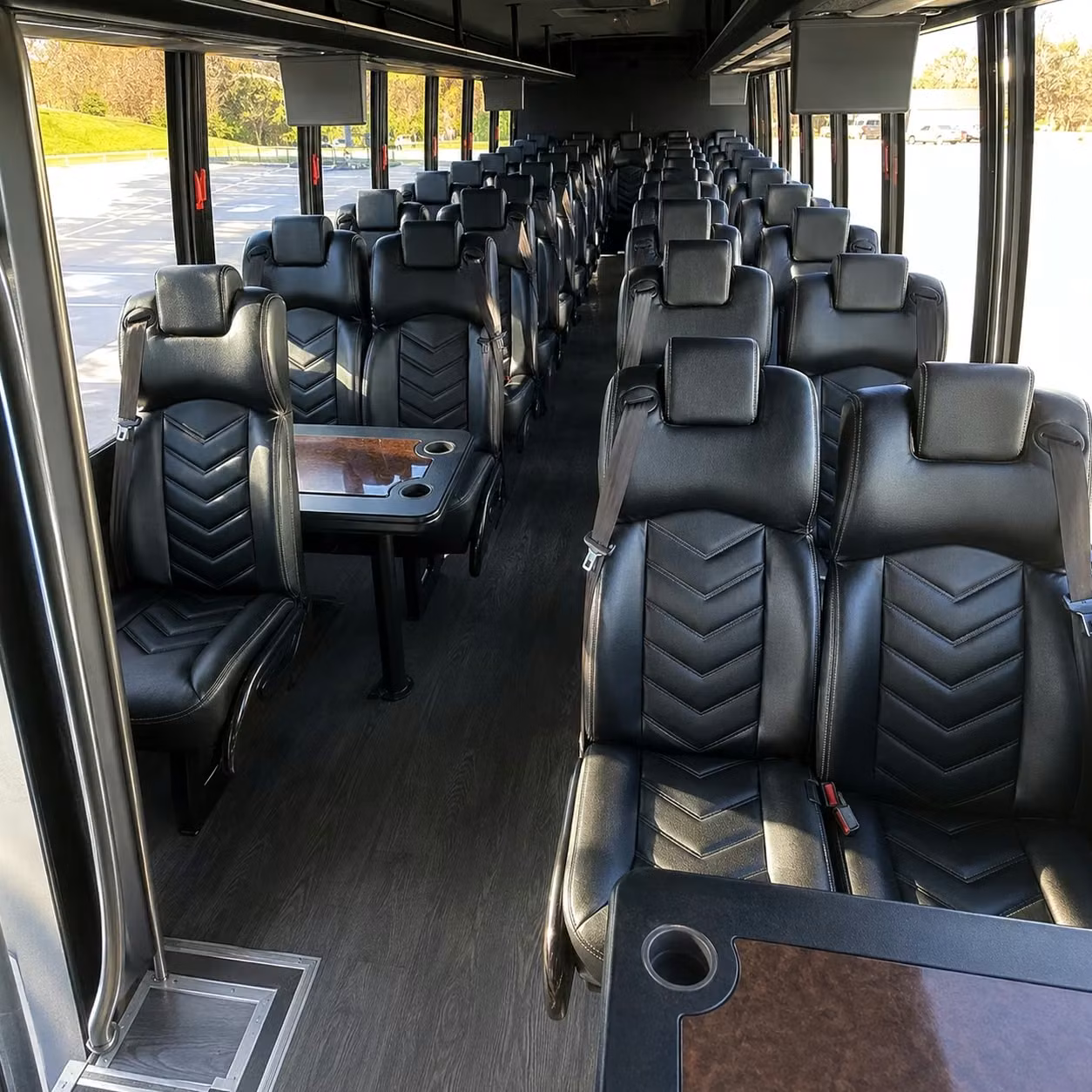 25 passenger minibus inside