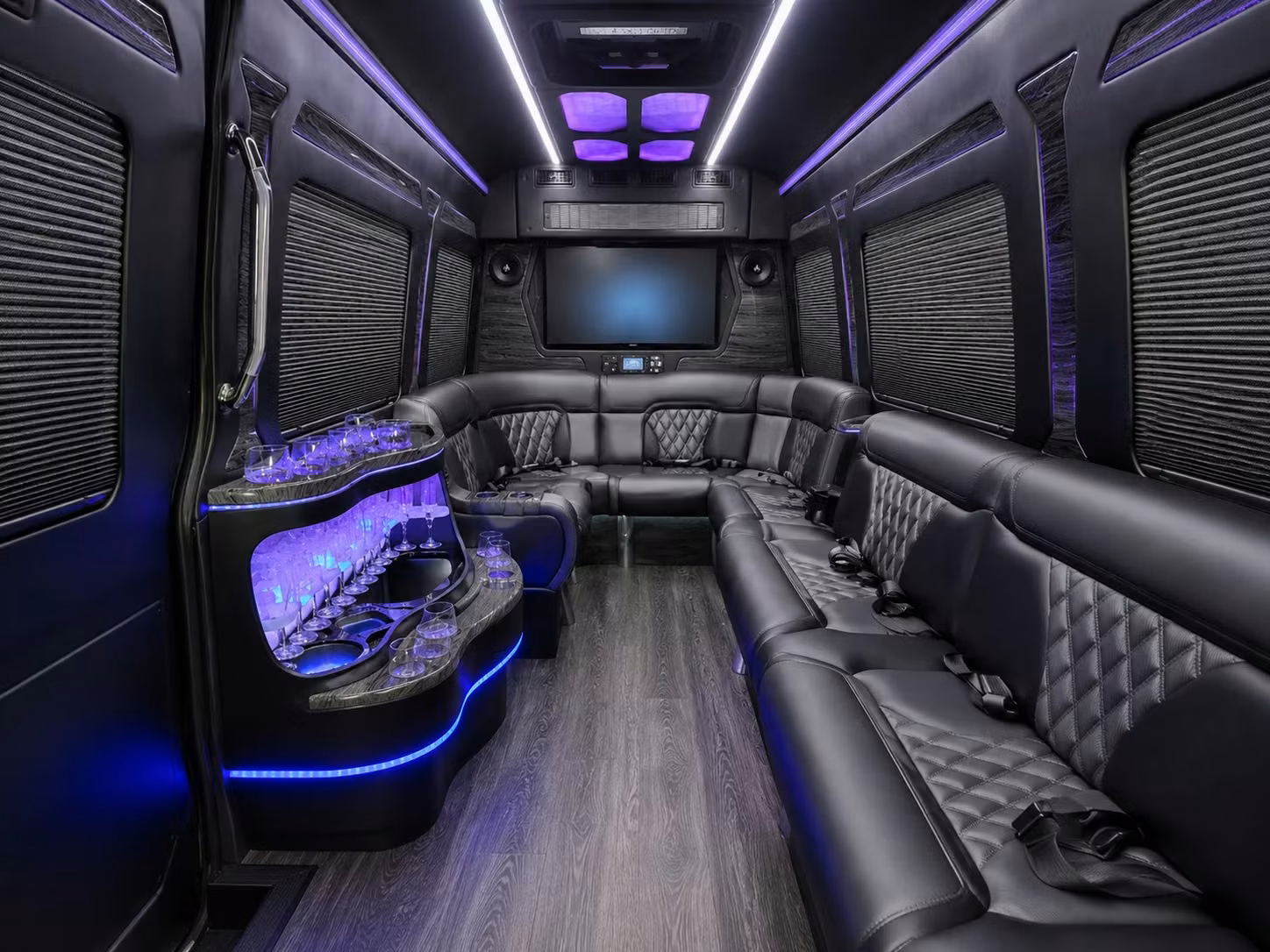 university and school group long distance travel from cary
